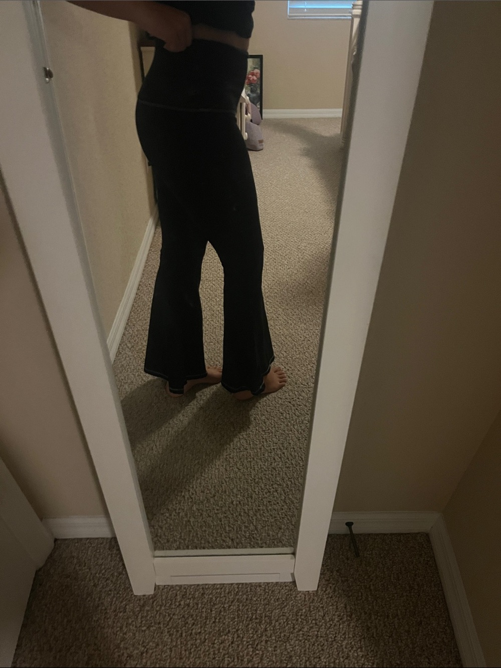 Patterned Flare Pants - Picture 3 of 5